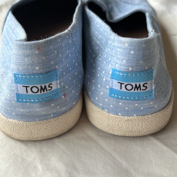 Blue polka dot Toms - Picture 5 of 5